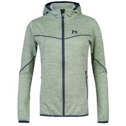 Damska bluza dresowa z kapturem Hannah Dagnys. Zielone bluzy sportowe damskie Hannah, bez wzorów, z dresówki, z kapturem, na fitness i siłownię. Za 459.05 zł.