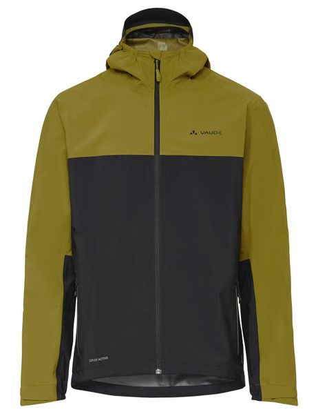 Kurtka Hardshell M Moab Rain Jacket. Zielone kurtki męskie Vaude, m, bez wzorów, z hardshellu. Za 839.15 zł.