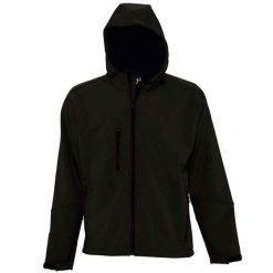 Męska Kurtka Soft Shell Replay Z Kapturem. Czarne kurtki sportowe męskie SOL'S, m, bez wzorów, trekkingowe. Za 281.99 zł.