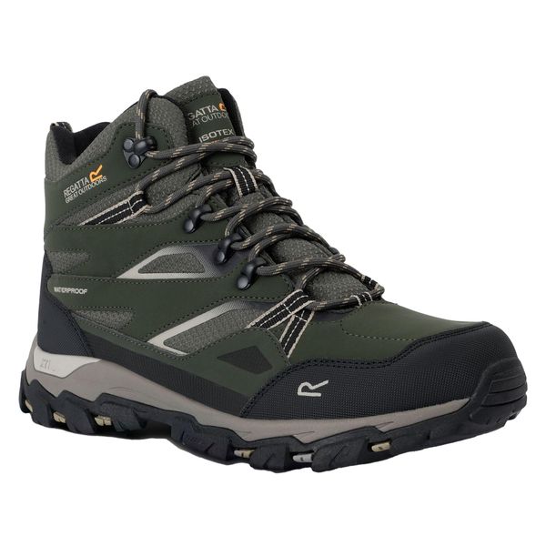 Męskie Buty Do Chodzenia Holcombe III. Brązowe trekkingi męskie Regatta, trekkingowe. Za 342.99 zł.