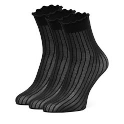 Skarpety długie Nine West. Czarne skarpety damskie Nine West, bez wzorów. Za 44.99 zł.