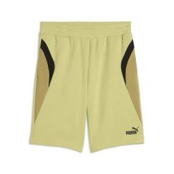 Szorty Puma Essentials Block 10". Niebieskie krótkie spodenki sportowe męskie Puma, l, bez wzorów, z materiału, do biegania. Za 171.00 zł.