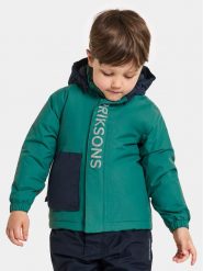 Didriksons Kurtka zimowa Rio Kids Jkt 2 504971 Zielony. Zielone buty zimowe chłopięce Didriksons, bez wzorów, z syntetyku, bez zapięcia. Za 279.99 zł.