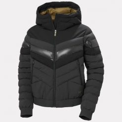 Damska kurtka narciarska Helly Hansen Imperial. Czarne kurtki damskie Helly Hansen, xl, bez wzorów, z materiału, bez kaptura. Za 1,119.20 zł.