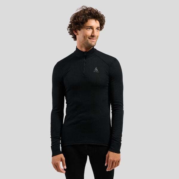 T-shirt thermique Odlo T-shirt thermique col roul manches longues Active Warm. Czarne bielizna termoaktywna męska Odlo, l, bez wzorów, z poliesteru, bez kołnierzyka. Za 224.39 zł.
