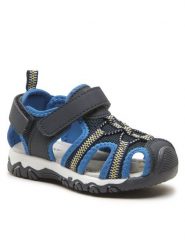 Action Boy Sandały CM22525-13 Granatowy. Niebieskie sandały chłopięce Action Boy, z materiału, bez zapięcia. Za 99.99 zł.