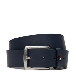 Pasek Męski Tommy Hilfiger. Niebieskie paski damskie Tommy Hilfiger, bez wzorów. Za 149.99 zł.
