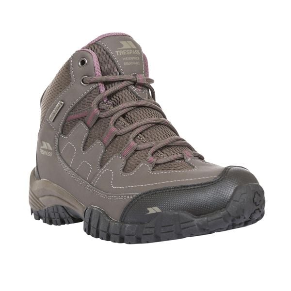 Buty Damskie Mitzi Wodoodporne. Niebieskie obuwie sportowe damskie Trespass, trekkingowe. Za 295.99 zł.
