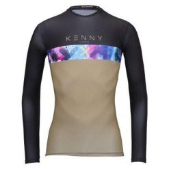 Damski jersey Kenny Charger. Brązowe bluzy sportowe damskie KENNY, xs, bez wzorów, z jersey, bez kaptura, rowerowe. Za 254.50 zł.