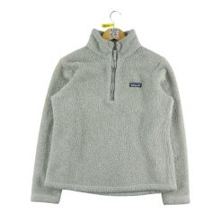 Second life - Bluza polarowa damska szara - Stan dobry. Szare bluzy damskie Patagonia, bez wzorów, z polaru, bez kaptura. Za 211.46 zł.