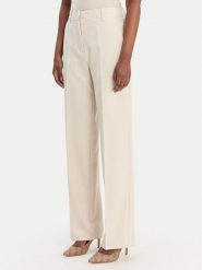 Guess Spodnie materiałowe W6RB02 WH9Y2 Beżowy Regular Fit. Brązowe spodnie materiałowe damskie Guess, xs, z aplikacjami, z materiału. Za 479.99 zł.