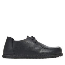 Półbuty Birkenstock. Czarne półbuty na co dzień męskie Birkenstock, bez zapięcia. Za 719.99 zł.