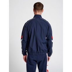 Półzapinana bluza dresowa Hummel IC Belville. Niebieskie bluzy męskie Hummel, m, bez wzorów, z dresówki, bez kaptura. W wyprzedaży za 272.80 zł.