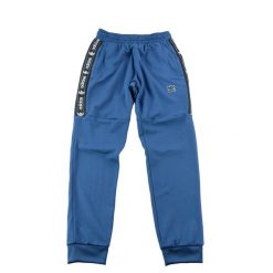 Spodnie dresowe męskie Adidas Originals Trefoil. Niebieskie spodnie sportowe męskie Adidas, m, bez wzorów, z dresówki, do biegania. Za 127.76 zł.