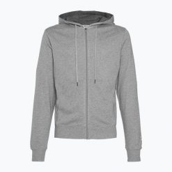 Bluza męska Wilson Team Zip Hoodie. Szare kurtki męskie Wilson, m, bez wzorów, tenisowe. Za 299.99 zł.