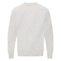 Męska Bluza Z Raglanowym Rękawem. Białe bluzy męskie SG, m, bez wzorów, bez kaptura. Za 92.99 zł.