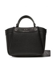 Armani Exchange Torebka 942927 CC783 00020 Czarny. Czarne torebki do ręki damskie Armani Exchange, bez wzorów, ze skóry, bez dodatków. Za 649.99 zł.