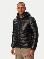 Blauer Kurtka puchowa Wave 26WBLUC03064 Czarny Regular Fit. Czarne kurtki męskie Blauer, l, bez wzorów, z puchu, bez kaptura. Za 1,849.00 zł.