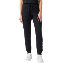Spodnie damskie Champion Rib Cuff Pants. Czarne spodnie sportowe damskie Champion, xl, bez wzorów, z materiału. Za 130.99 zł.