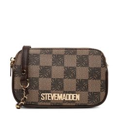 Torebka Steve Madden. Brązowe torebki do ręki damskie Steve Madden, bez wzorów, wizytowe, bez dodatków. Za 199.99 zł.