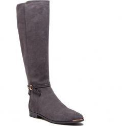 Oficerki TED BAKER - Lykla 9-17760 Grey. Szare kozaki damskie Ted Baker, z materiału. Za 1,449.00 zł.