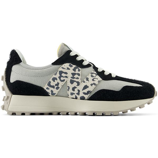 Buty damskie New Balance WS327AP – szare. Szare obuwie sportowe damskie New Balance, bez wzorów, z dresówki. Za 299.99 zł.