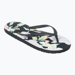 Japonki damskie Billabong Dama. Czarne klapki damskie Billabong, bez wzorów, bez obcasa. Za 69.99 zł.