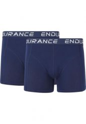 Bokserki Endurance Brighton (x2). Czarne bokserki męskie Endurance, m, bez wzorów, z elastanu. Za 148.50 zł.