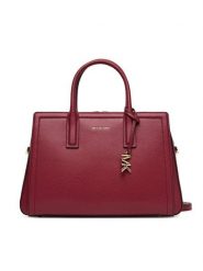 MICHAEL Michael Kors Torebka Laila 30R5G9IS6L Bordowy. Czerwone torebki do ręki damskie MICHAEL Michael Kors, bez wzorów, ze skóry, bez dodatków. Za 1,059.00 zł.