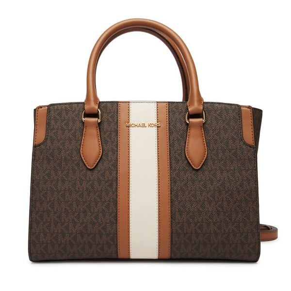 Torebka MICHAEL Michael Kors. Brązowe torebki do ręki damskie MICHAEL Michael Kors, bez wzorów, bez dodatków. Za 847.99 zł.
