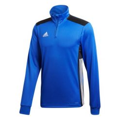 Regista 18 Training Bluza Piłkarska. Niebieskie bluzy męskie Adidas, xl, bez wzorów, bez kaptura, do piłki nożnej. Za 125.30 zł.
