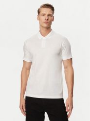 BOSS Polo PS Spirit70 50559801 Biały Regular Fit. Białe koszulki polo męskie Boss, m, bez wzorów, z bawełny, bez ramiączek. Za 629.99 zł.