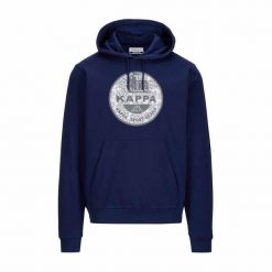 Bluza Męska Kappa Sweascout Niebieska. Niebieskie bluzy męskie Kappa, l, bez wzorów, z bawełny, z kapturem. Za 163.00 zł.