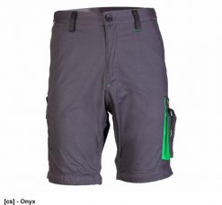 A7KS - SEVEN KINGS SPODNIE KRÓTKIE ONYX, POLIESTER/BAWEŁNA (65% /35%), 260G/M2 44. Krótkie spodenki sportowe męskie Polstar, m, bez wzorów, z bawełny. Za 117.47 zł.