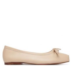 Baleriny Balagan. Brązowe baleriny damskie BALAGAN, bez wzorów, bez obcasa. Za 549.99 zł.