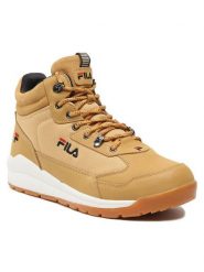 Fila Trzewiki Alpha FFM0168.70010 Brązowy. Brązowe botki męskie Fila, bez wzorów, z materiału, bez zapięcia. Za 249.99 zł.