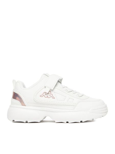 Kappa Sneakersy CEO-SS24-3CK10 Biały. Białe buty sportowe dziewczęce Kappa, bez wzorów, z syntetyku, bez zapięcia. Za 129.99 zł.