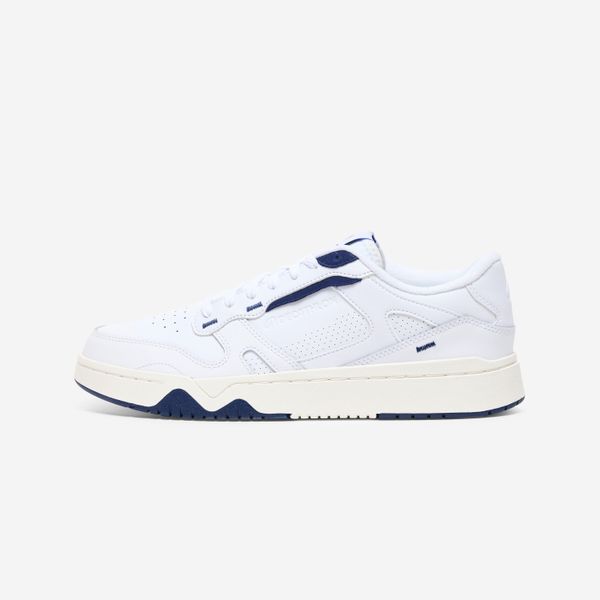 Buty sportowe męskie CJ80. Białe buty sportowe męskie Decathlon, z gumy, bez zapięcia, trekkingowe. Za 199.99 zł.