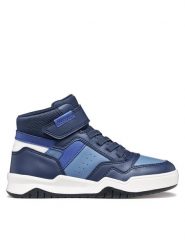 Geox Sneakersy J Perth Boy J367RF 054FU C4250 M Granatowy. Niebieskie buty sportowe chłopięce Geox, bez wzorów, ze skóry, bez zapięcia. Za 224.99 zł.