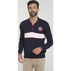 Sir Raymond Tailor Sweter Męski Fescue Xl Ciemnoniebieski. Szare swetry przez głowę męskie Sir Raymond Tailor, z aplikacjami. Za 199.00 zł.