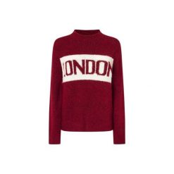 Sweter damski Pepe Jeans Hilda. Brązowe swetry damskie Pepe Jeans, na zimę, bez wzorów, z jeansu, bez kołnierzyka, bez ramiączek, bez kaptura. Za 349.75 zł.