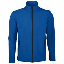 Męska Kurtka Soft Shell Race. Niebieskie kurtki męskie SOL'S, m, bez wzorów, trekkingowe. Za 145.99 zł.