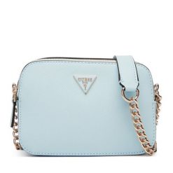 Torebka Guess. Niebieskie torebki do ręki damskie Guess, z aplikacjami, wizytowe, bez dodatków. Za 549.99 zł.