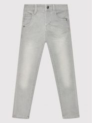 NAME IT Jeansy 13190372 Szary Slim Fit. Szare jeansy dla chłopców Name it, z bawełny. Za 89.99 zł.