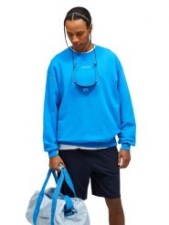Bluza Peak Performance męska Original Terry Crew niebieska - M. Niebieskie bluzy męskie Peak Performance, na jesień, l, bez wzorów, z bawełny, bez kaptura. Za 449.00 zł.