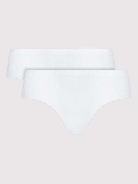 Puma Komplet fig Everyday 935023 Biały. Białe figi damskie Puma, xs, bez wzorów, z syntetyku. Za 69.99 zł.