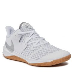Buty halowe Nike. Białe buty sportowe męskie Nike, bez zapięcia, nike zoom. Za 319.99 zł.