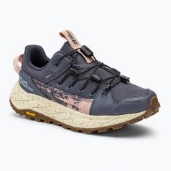 Buty trekkingowe damskie Jack Wolfskin Terraquest Low. Niebieskie obuwie sportowe damskie Jack Wolfskin, na lato, trekkingowe. Za 399.99 zł.