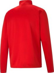 Puma Bluza męska Puma teamRISE Training Poly Jacket czerwona 657392 01 M. Czerwone bluzy męskie Puma, m, bez wzorów, bez kaptura. Za 171.72 zł.