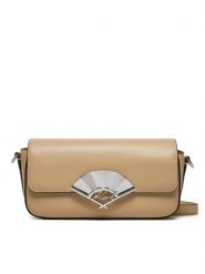 KARL LAGERFELD Torebka 240W3195 Beżowy. Brązowe listonoszki damskie KARL LAGERFELD, bez wzorów, ze skóry, bez dodatków. Za 769.99 zł.